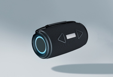 Logotrade promotional giveaway image of: Prisma RCS recycled plastic IPX 4 waterpoof 16W speaker