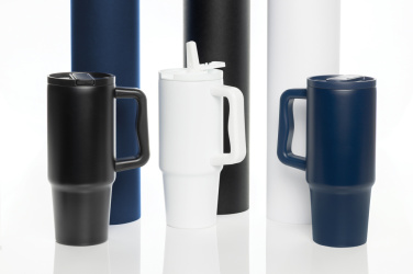 Logotrade business gifts photo of: Embrace Leakproof RCS recycled stainless steel tumbler 900ml