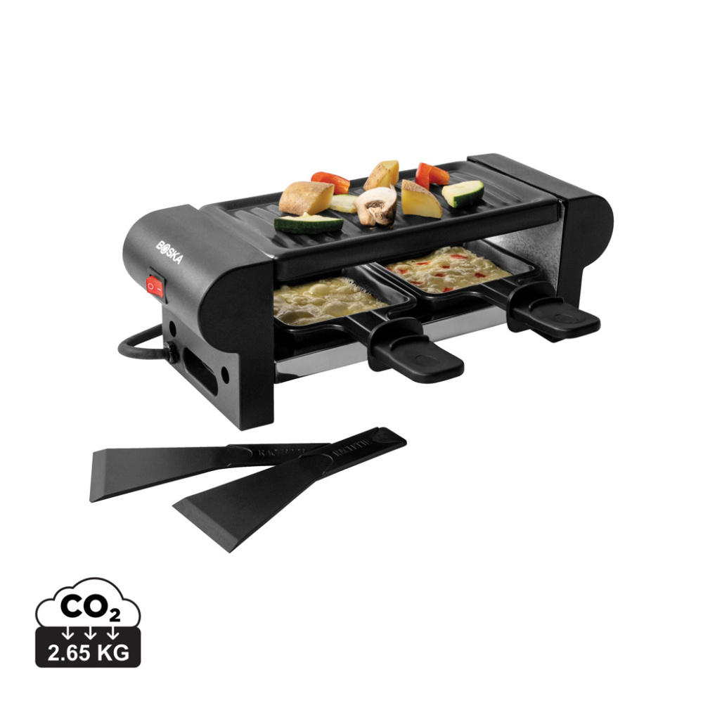 Logo trade promotional merchandise picture of: BOSKA Gourmet Raclette Mini 220V (EU Type F)