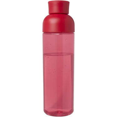 Logo trade promotional merchandise image of: Illuminate 600 ml RPET water bottle