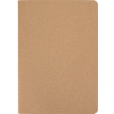 Logotrade corporate gifts photo of: Slyk A5 kraft cahier notebook with ruled pages