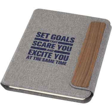 Logotrade promotional items photo of: Andean A5 RCS recycled portfolio