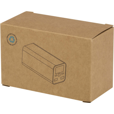 Logotrade promotional merchandise image of: Acamar 20.000 mAh 70W recycled aluminium laptop power bank