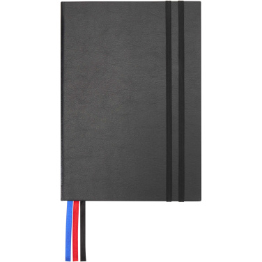 Logo trade promotional giveaways picture of: Alder A5 hard cover notebook