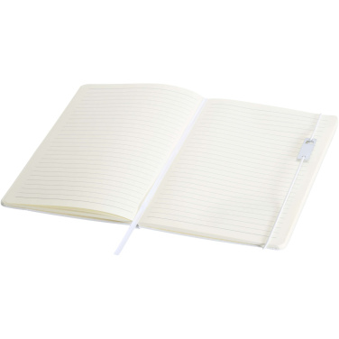 Logotrade advertising product image of: Legato Elegance A5 hard cover notebook and rollerball pen set