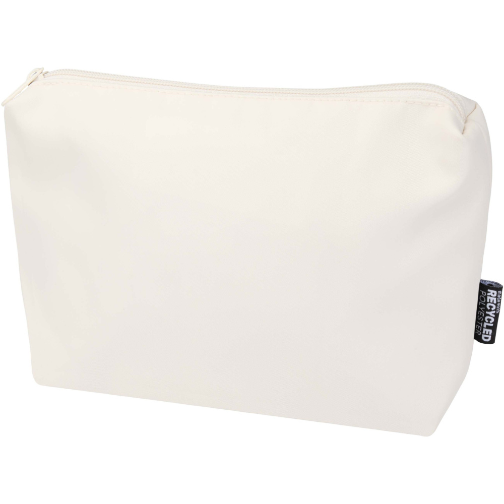 Logo trade promotional merchandise picture of: Trip Aware™ recycled travel toiletry pouch 2L