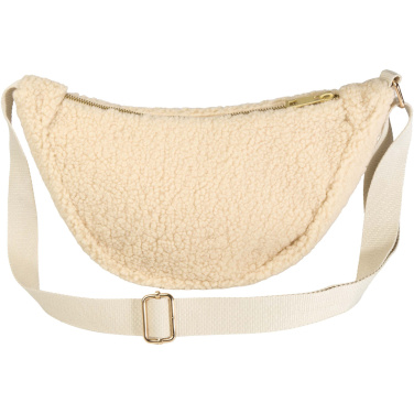 Logotrade promotional giveaway image of: Bear GRS recycled sherpa crossbody bag 3L