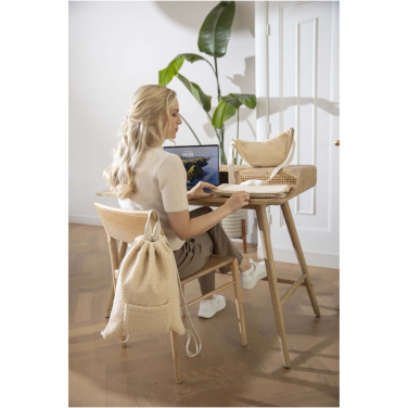 Logo trade promotional giveaways image of: Bear 13" GRS recycled sherpa laptop sleeve 2L