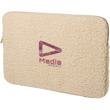 Logo trade promotional product photo of: Bear 13" GRS recycled sherpa laptop sleeve 2L