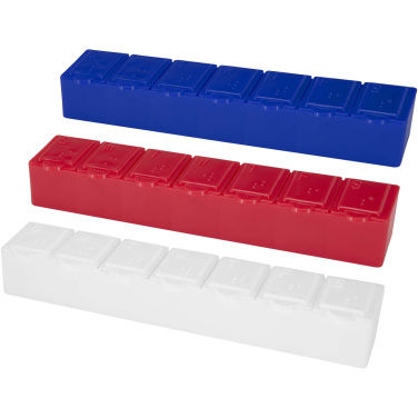 Logo trade promotional giveaways picture of: Dose 7-day multi-vitamin organiser