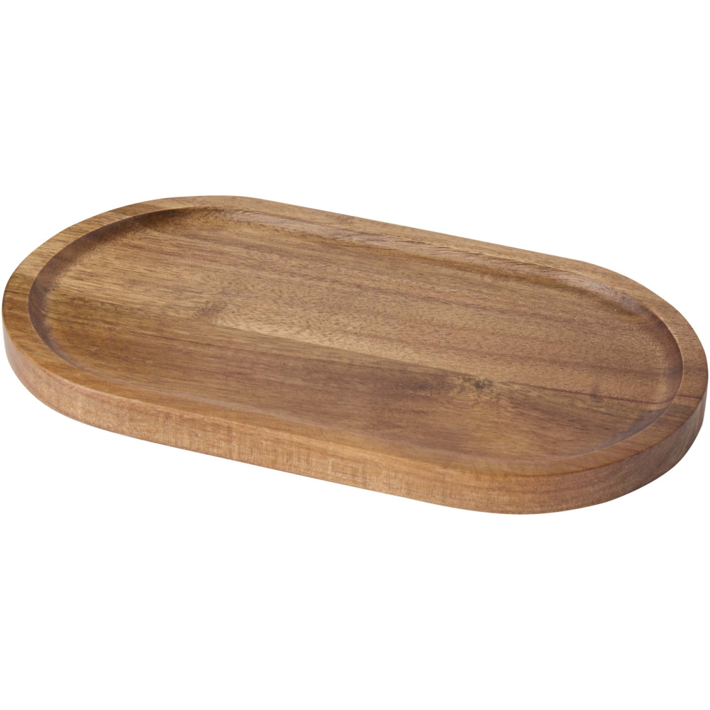 Logotrade advertising products photo of: Edge acacia wood serving tray