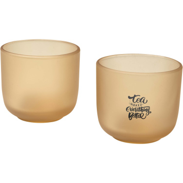Logotrade promotional merchandise picture of: Male 200 ml glass cups - set of 2