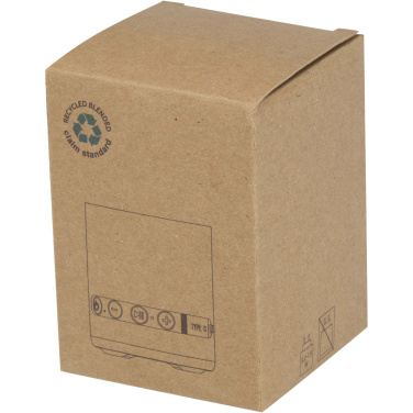 Logo trade advertising product photo of: Hunor 3W recycled plastic wireless speaker