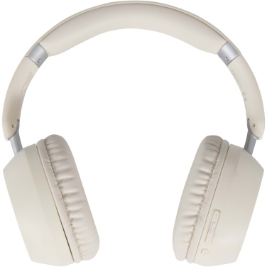 Logo trade promotional merchandise image of: Hoggar recycled plastic over-ear foldeable ANC and ENC headphones