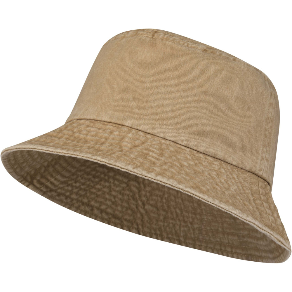 Logo trade corporate gifts image of: Mitica washed sun hat