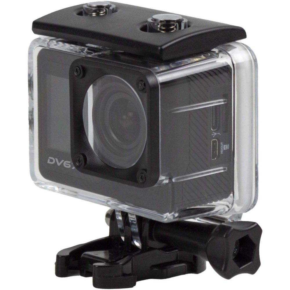 Logotrade promotional giveaway image of: Prixton DV670 4K dual screen action camera