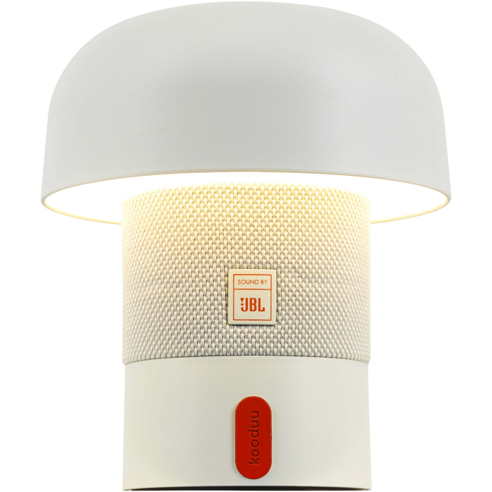 Logo trade promotional merchandise picture of: Kooduu Sensa Play Mini JBL portable speaker and lamp