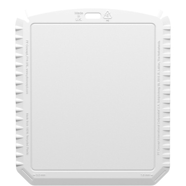 Logo trade promotional gifts picture of: Thrym rectangular recycled plastic ice scraper