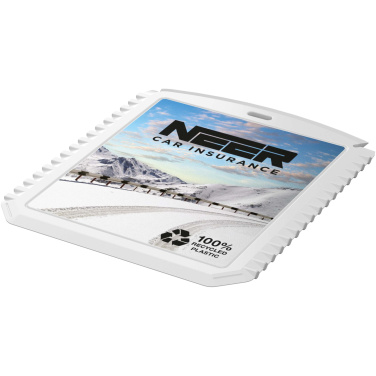 Logotrade corporate gift image of: Thrym rectangular recycled plastic ice scraper