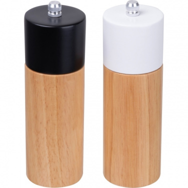 Logo trade advertising products image of: Salt & pepper mill set DAKAR