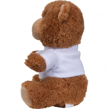 Logo trade promotional giveaway photo of: Plush teddy bear HELSINKI