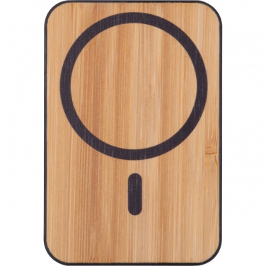 Logo trade promotional giveaway photo of: Wireless power bank 5 000 mAh CAIRO