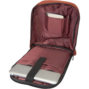 Logotrade promotional giveaway picture of: Luma 15" GRS recycled anti-theft laptop backpack 10L