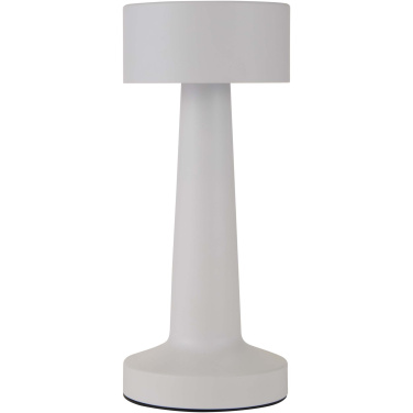 Logo trade business gift photo of: Aludra rechargeable dimmable table lamp with 3 light modes