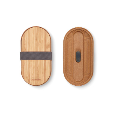 Logo trade corporate gift photo of: Black+Blum Stainless Steel Double Bento Box