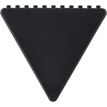Logo trade promotional merchandise image of: Frosty triangular recycled plastic ice scraper