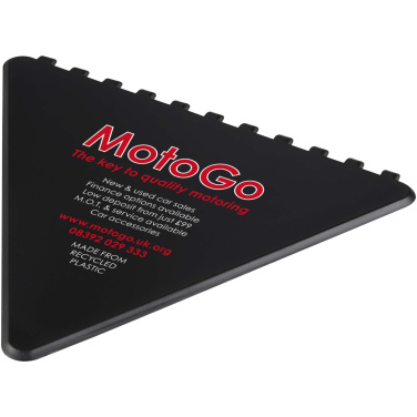 Logotrade corporate gift picture of: Frosty triangular recycled plastic ice scraper