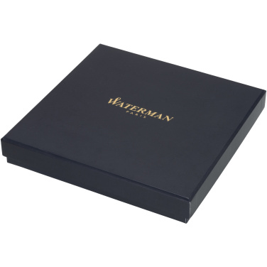 Logo trade promotional giveaways picture of: Waterman gift box with A6 notebook