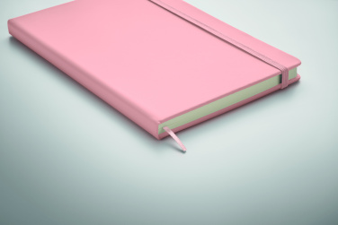 Logo trade business gifts image of: A5 notebook 96 plain sheets