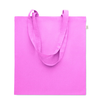 Logo trade promotional item photo of: Recycled cotton shopping bag