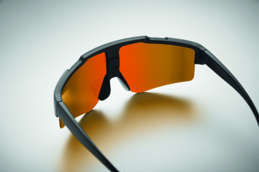 Logo trade promotional item photo of: Mirrored sports sunglasses