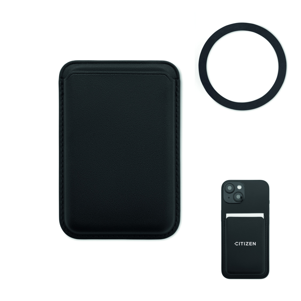 Logotrade promotional item image of: Magnetic credit card holder