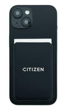 Logo trade corporate gifts image of: Magnetic credit card holder