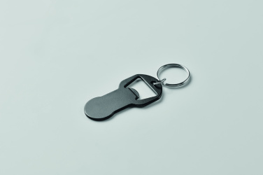 Logo trade business gift photo of: Recycled aluminium bottle opener
