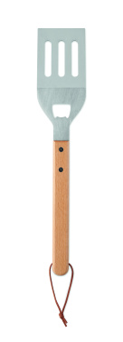 Logo trade promotional merchandise picture of: BBQ spatula in beechwood