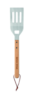 Logo trade advertising product photo of: BBQ spatula in beechwood