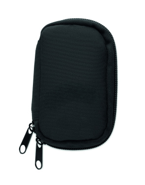 Logotrade promotional item image of: Key case in 300D RPET