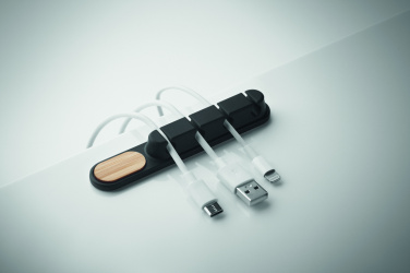 Logo trade promotional item photo of: Silicone cable organiser