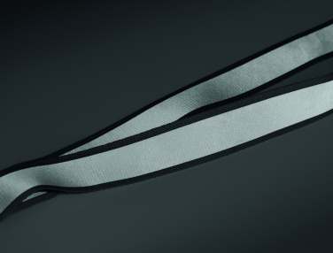 Logo trade advertising products image of: Reflective RPET lanyard