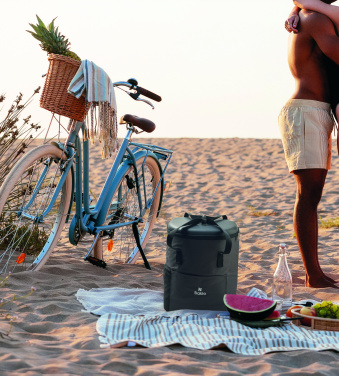 Logo trade promotional items image of: Cooler rucksack 600D RPET