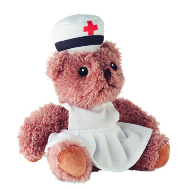 Logo trade promotional gifts image of: Teddy bear plush nurse