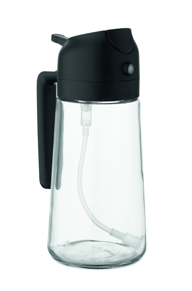 Logo trade promotional items picture of: Glass oil dispenser & sprayer