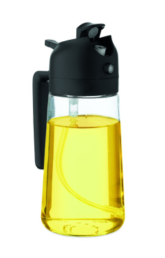 Logo trade business gifts image of: Glass oil dispenser & sprayer