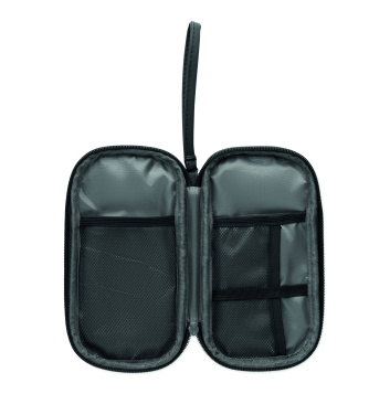 Logo trade advertising products picture of: Tech organiser pouch 600D RPET