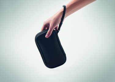 Logo trade corporate gift photo of: Tech organiser pouch 600D RPET