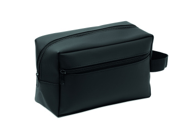 Logo trade corporate gift photo of: Toiletry bag in 600D RPET